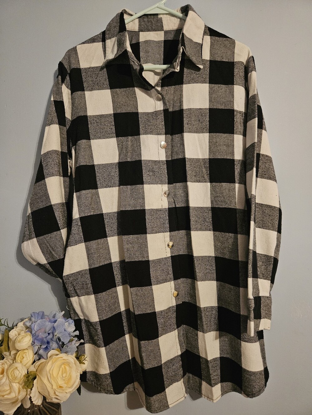 Buffalo Flannel Oversized Tunic